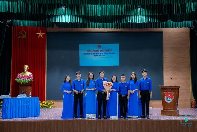 Hội nghị Đại biểu Đoàn TNCS Hồ Chí Minh Trường Đại học Kỹ thuật Công nghiệp – Nhiệm kỳ 2025–2027